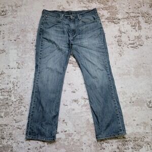 Levi's 514 Straight Fit Blue Jeans Men's Size 36x30